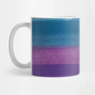 Rainbow Brush Strokes Mug